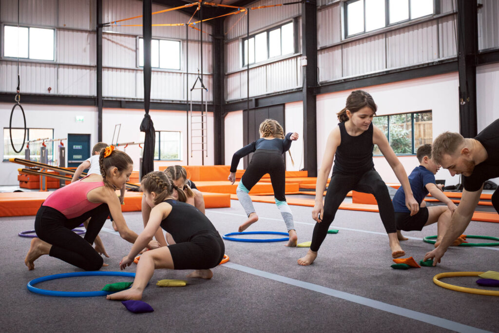 Gymnastics birthday parties at Prime Acrobatics in Camberley